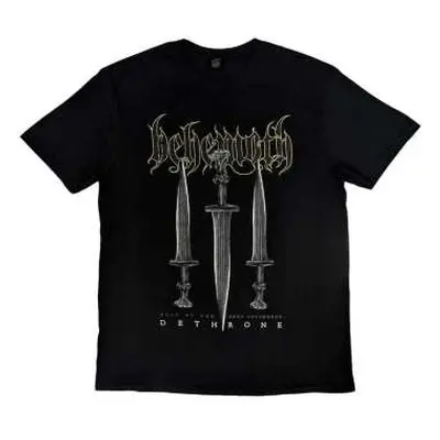 Behemoth Unisex T-shirt: Off To War! (back Print) (x-large) XL