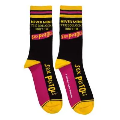 The Sex Pistols Unisex Ankle Socks: Never Mind The Bollocks Stripes