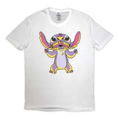 Lilo & Stitch Unisex T-shirt: Purple Stitch (x-large) XL