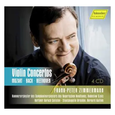 4CD Various: Frank-peter Zimmermann - Violin Concertos