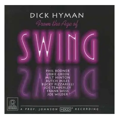 CD Dick Hyman: From The Age Of Swing