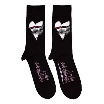 Machine Gun Kelly Unisex Ankle Socks: Heart Face