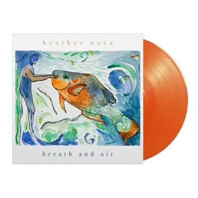 LP Heather Nova: Breath And Air (limited Indie Edition) (solid Orange Vinyl)