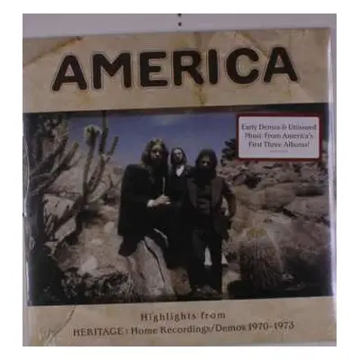 LP America: Highlights From Heritage: Home Recordings/Demos 1970-1973 LTD