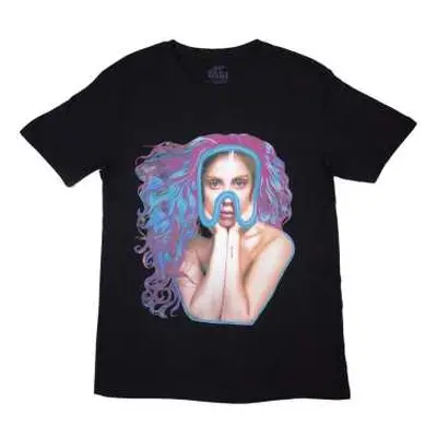 Lady Gaga Unisex T-shirt: Artpop Goggles (back Print) (xx-large) XXL