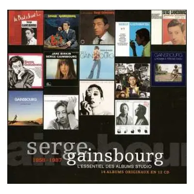 12CD/Box Set Serge Gainsbourg: L'Essentiel Des Albums Studio