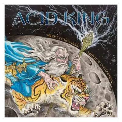 2LP Acid King: Middle Of Nowhere, Center Of Everywhere (transparent Blue Vinyl 2lp W/ Screen-pri