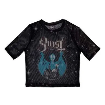 Ghost Ladies Crop Top: Opus (mesh) (medium) M