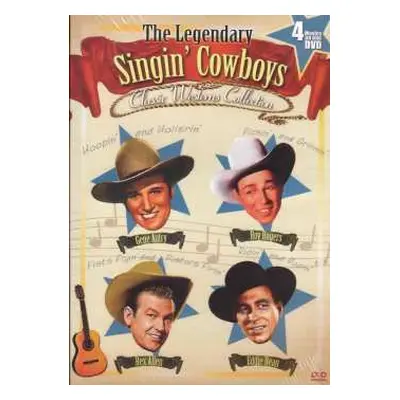 DVD Feature Film: Singing Cowboys Classic Westerns - Four Feature