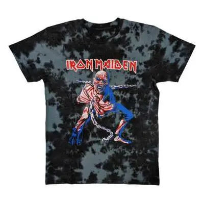 Iron Maiden Unisex T-shirt: Eddie Piece Of Mind (wash Collection) (medium) M