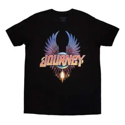 Journey Unisex T-shirt: Classic Wings (medium) M