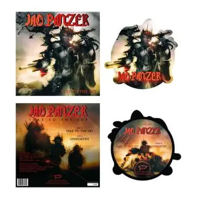 LP Jag Panzer: Take To The Sky (shaped Pic Disc)