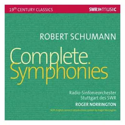 2CD Robert Schumann: Symphonien Nr.1-4