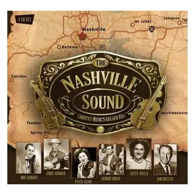 4CD Various: The Nashville Sound