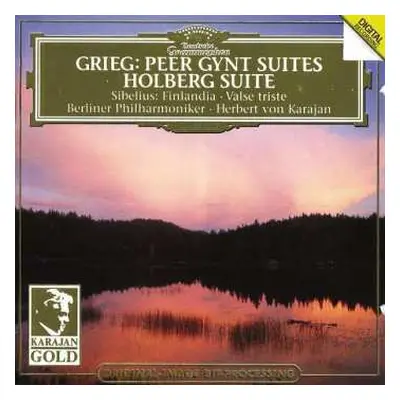 CD Edvard Grieg: Peer Gynt Suites • Holberg Suite / Finlandia • Valse Triste