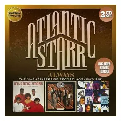 3CD/Box Set Atlantic Starr: Always (The Warner/Reprise Recordings 1987-1991)