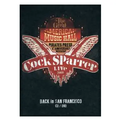 CD/DVD Cock Sparrer: Live - Back In San Francisco 2009