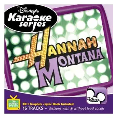 CD Hannah Montana: Disney Karaoke Series: Hannah Montana