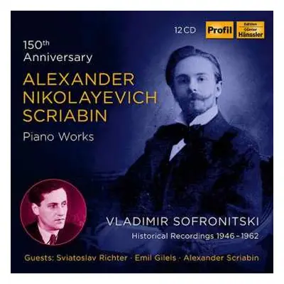 12CD/Box Set Alexander Scriabine: 150th Anniversary / Piano Works