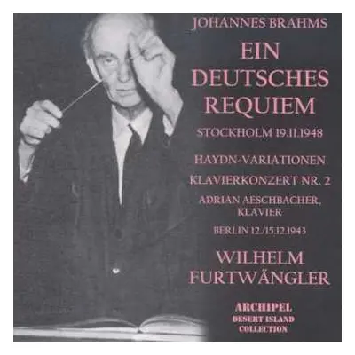 2CD Johannes Brahms: Ein deutsches Requiem / A German Requiem