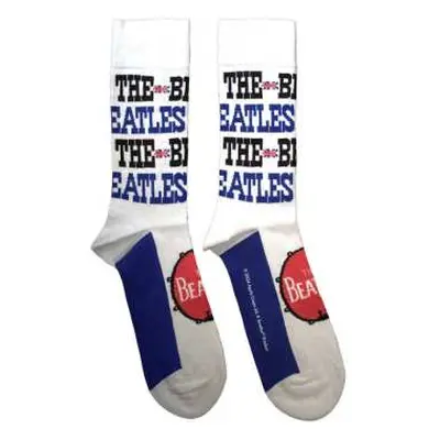 The Beatles Ankle Socks: Budokan Poster & Drum Logo