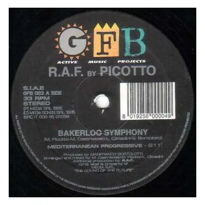 LP R.A.F. By Picotto: Bakerloo Symphony