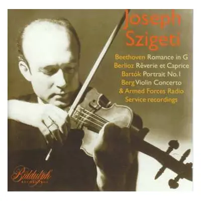 CD Various: Joseph Szigeti,violine