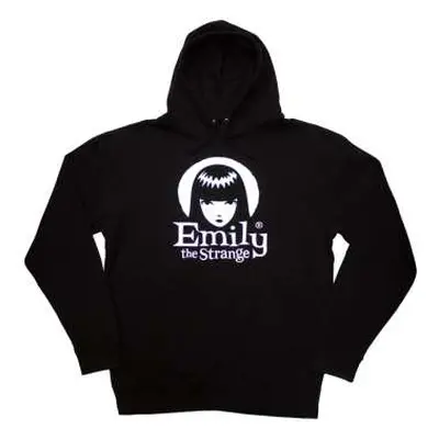 Emily The Strange Unisex Pullover Hoodie: Halo Logo (large) L