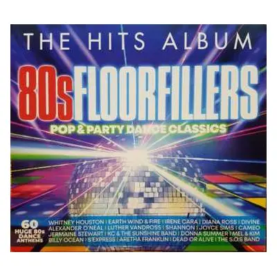 3CD Various: The Hits Album 80s Floorfillers (Pop & Party Dance Classics)