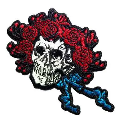 Grateful Dead Woven Patch: Bertha Skull Small (standard) Standard