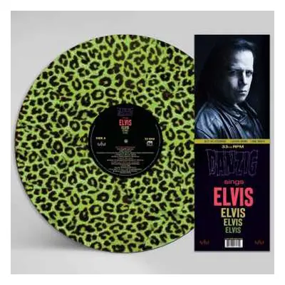 LP Danzig: Sings Elvis - A Gorgeous Green Leopard Picture