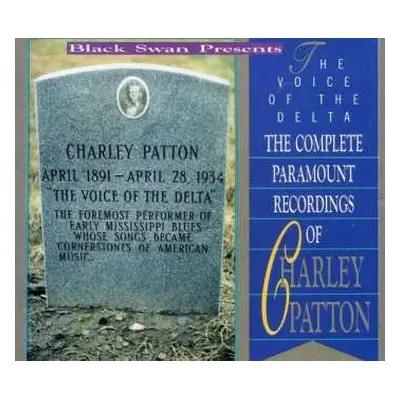 2CD Charley Patton: Voice of the Delta