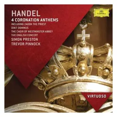 CD Georg Friedrich Händel: 4 Coronation Anthems