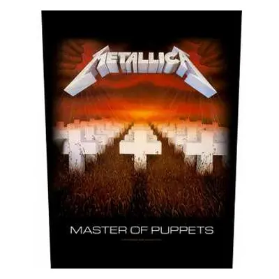 Zádová Nášivka Master Of Puppets