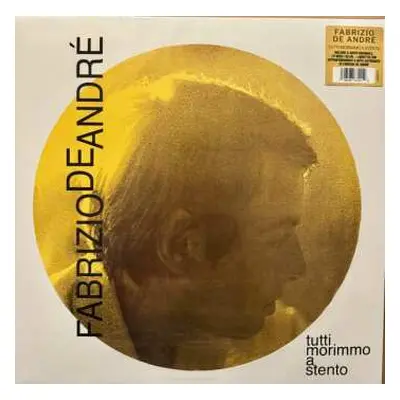 LP Fabrizio De André: Tutti Morimmo A Stento