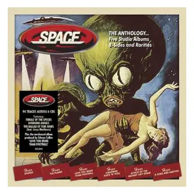 6CD/Box Set Space: The Anthology... Five Studio Albums B-Sides And Rarities