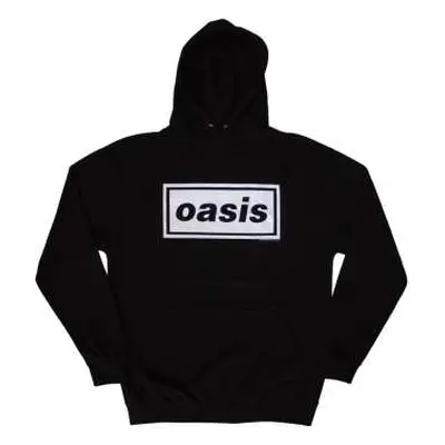 Oasis Unisex Pullover Hoodie: Decca Logo (small) S