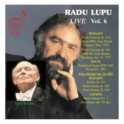 2CD Various: Radu Lupu - Live Vol.6