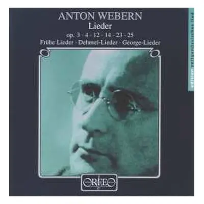 CD Anton Webern: Lieder