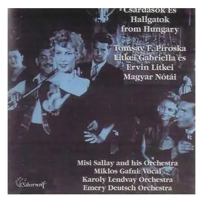 CD Tomsay Piroska & Litkei Gabriella & Ervin Litkei: Csardasok Es Hallgatok From Hungary