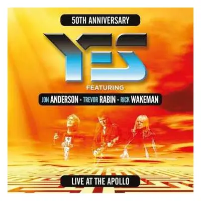 3LP Yes Featuring Jon Anderson, Trevor Rabin, Rick Wakeman: Live At The Apollo (50th Anniversary