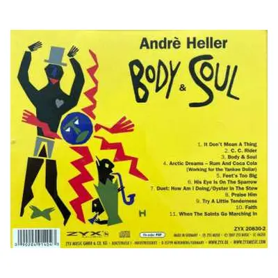 CD André Heller: Body And Soul