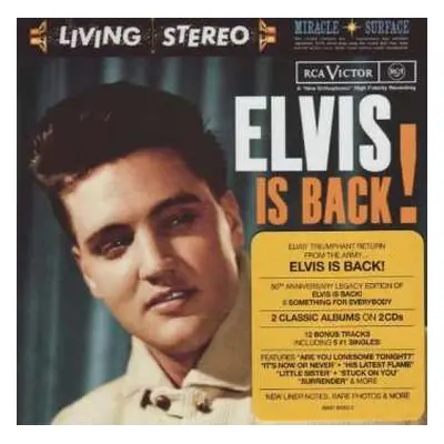 2CD Elvis Presley: Elvis Is Back!