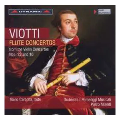 CD Giovanni Battista Viotti: Flötenkonzerte Nach Den Violinkonzerten Nr.23 & 16