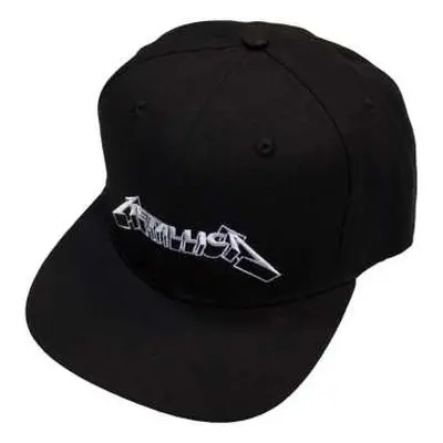 Metallica Unisex Snapback Cap: 3d Logo