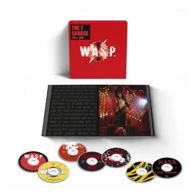 7CD W.A.S.P.: The 7 Savage 1984 - 1992 (deluxe Boxset)