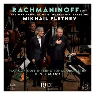 Blu-ray Sergej Rachmaninoff: Klavierkonzerte Nr.1-4