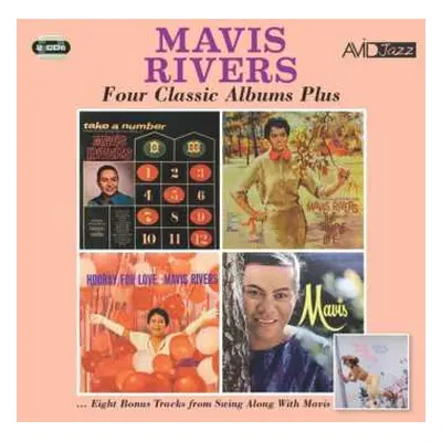 2CD Mavis Rivers: Four Classic Albums Plus (take A Number / The Simple Life / Hooray For Love / 