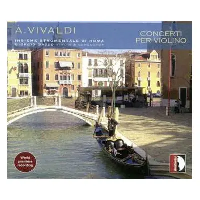 CD Antonio Vivaldi: Violinkonzerte Rv 240, 287, 321