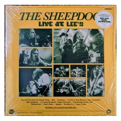 LP The Sheepdogs: Live At Lees